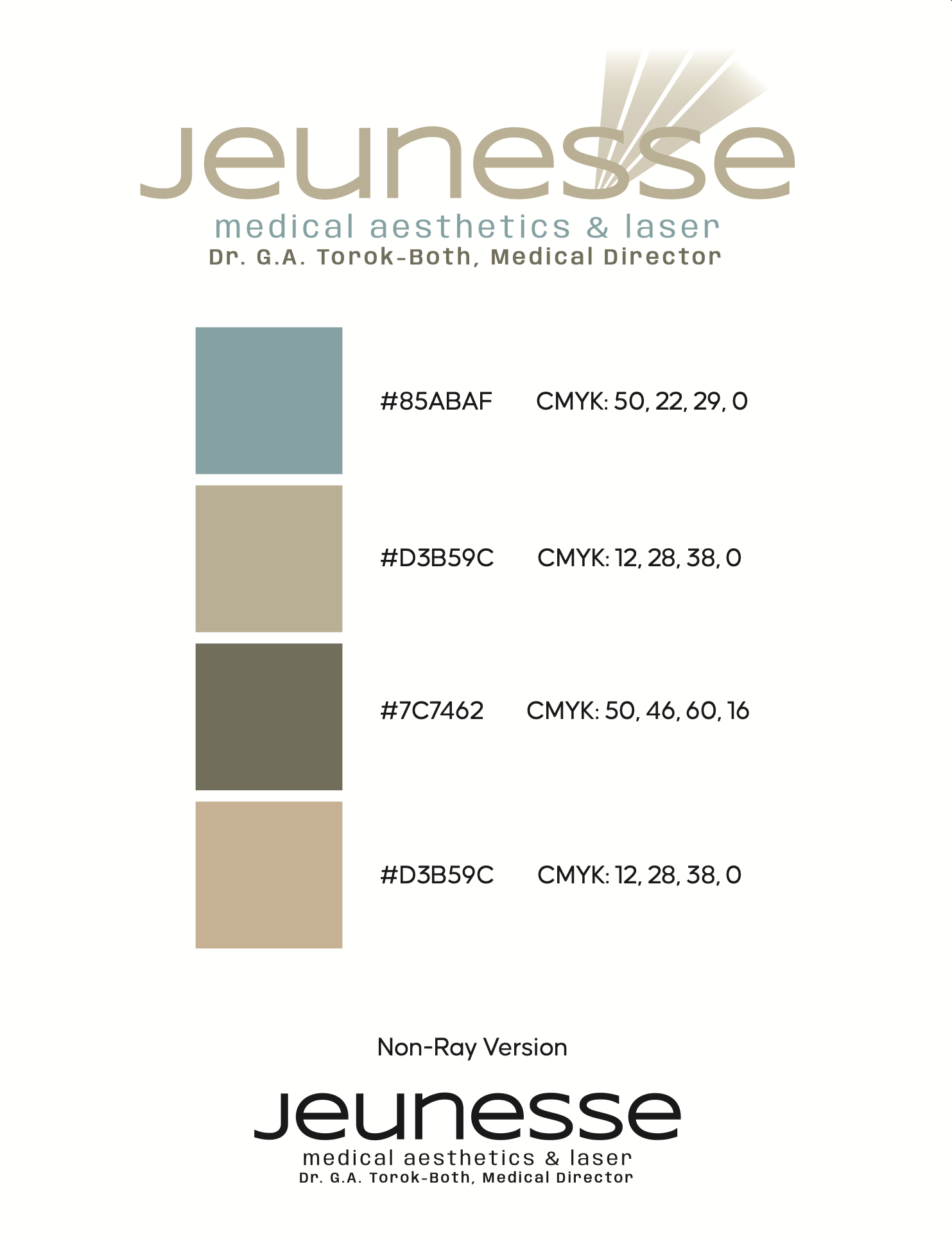Jeunesse brand sheet